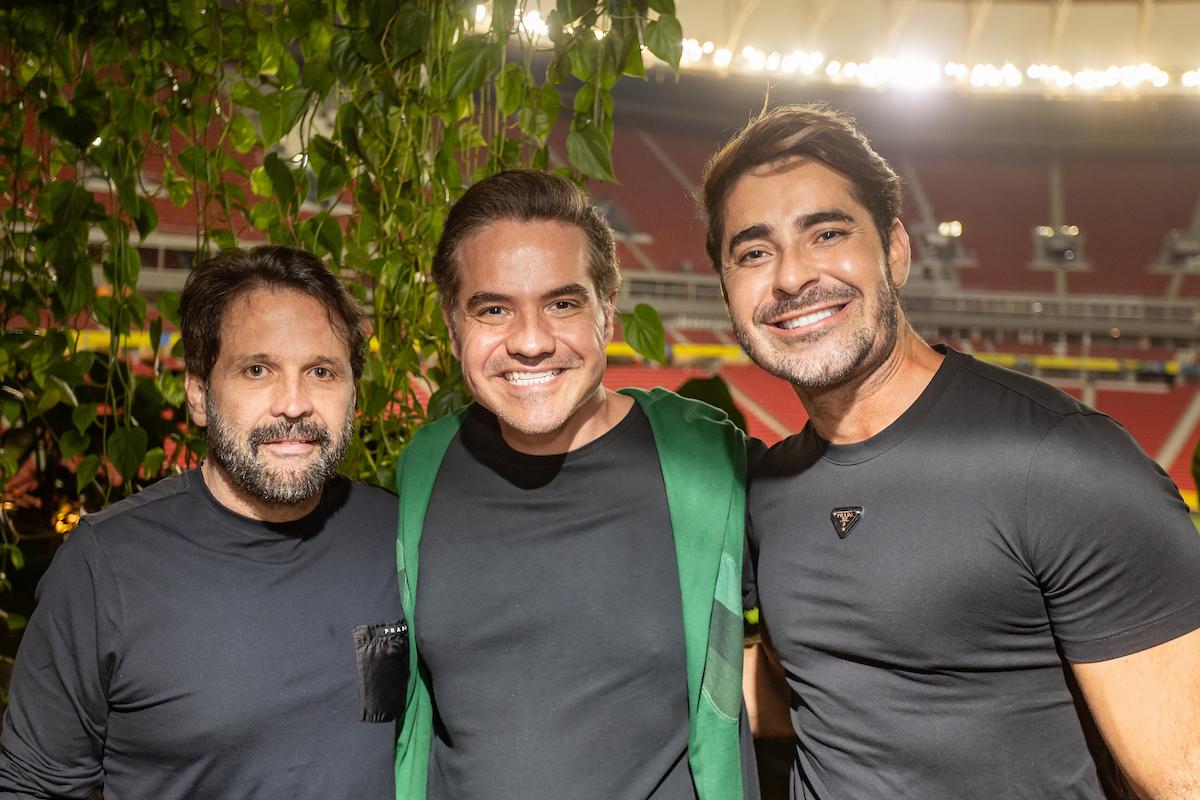 André Braga, Graco Magalhães e Guilherme Ribeiro