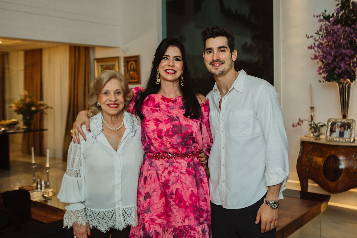 Marlene Gontijo, Sônia Gontijo e Henrique Zaga