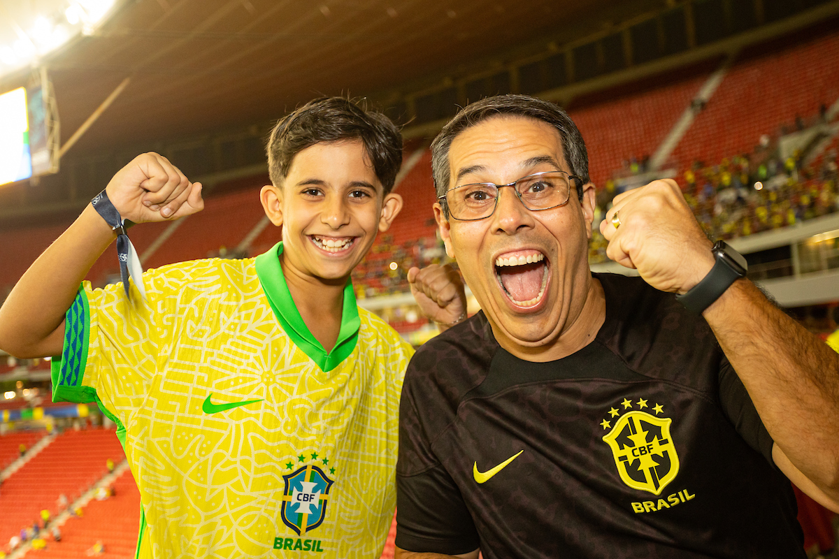 Camarote CBF Brasil x Peru - Metrópoles