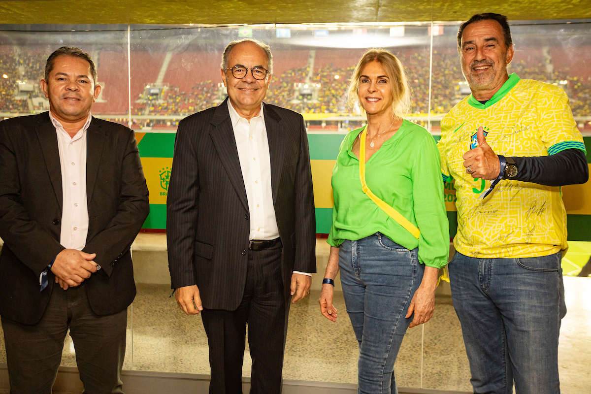 Camarote CBF Brasil x Peru - Metrópoles