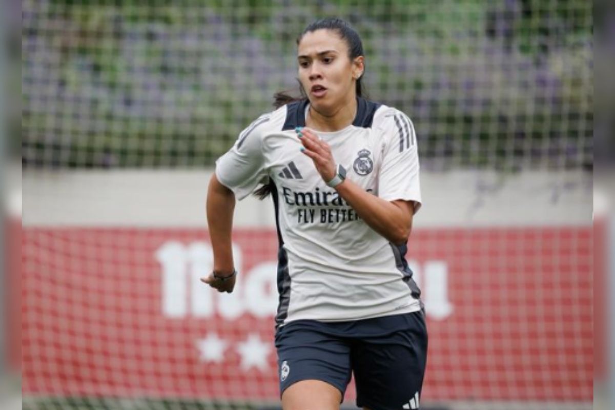 The Brazilian made her Real Madrid debut in a Women’s Champions League match