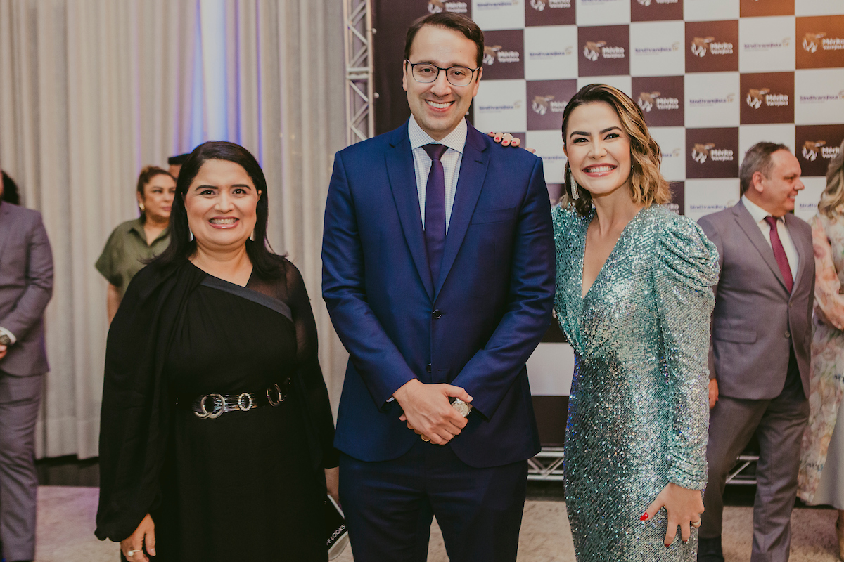 Katia Cubel, Rodrigo Orengo e Larissa Alvarenga