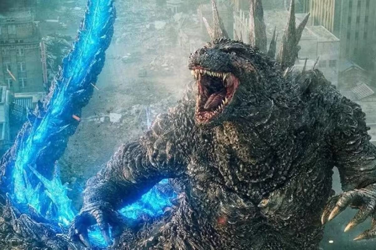 Imagem colorida do filme Godzilla Minus One - Metrópoles