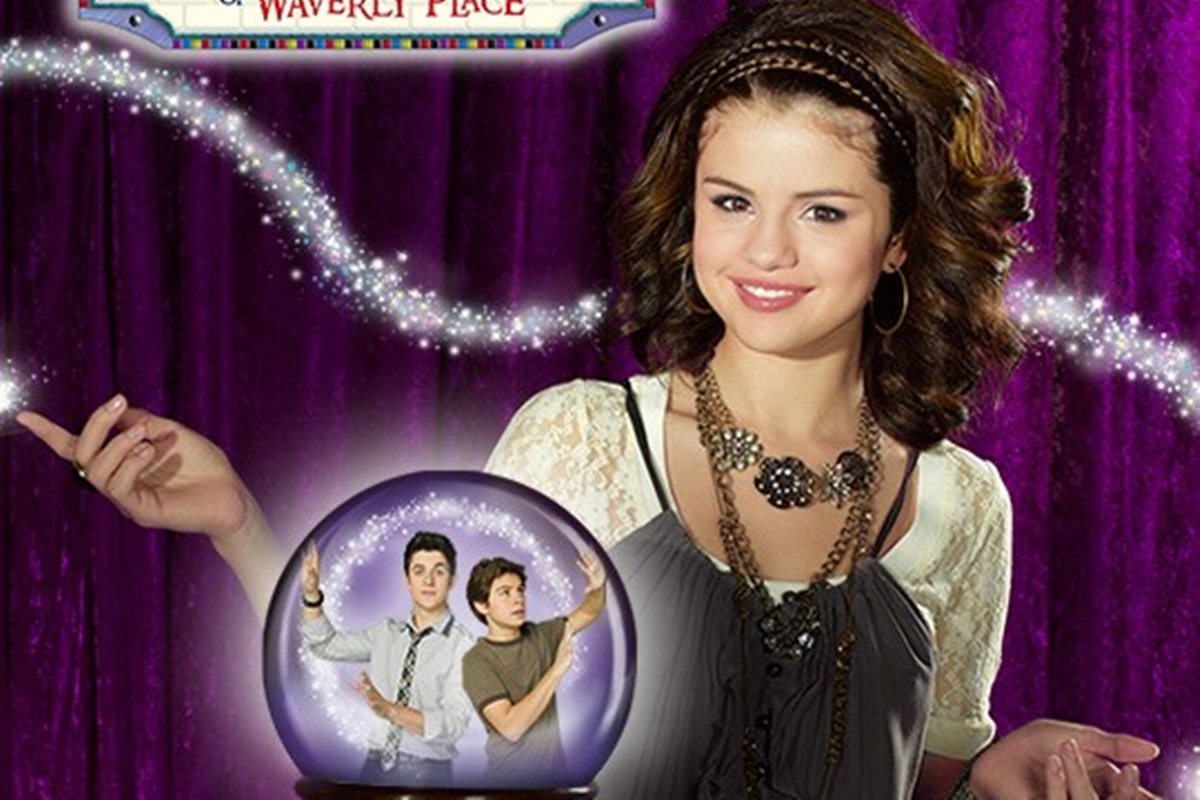 Poster colorido da série Os Feiticeiros de Waverly Place