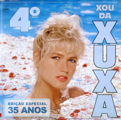 Capa do álbum 4º Xou da Xuxa, de Xuxa Meneghel - Metrópoes