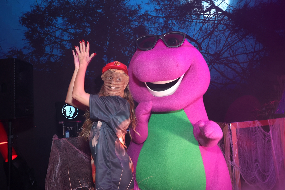 festa halloween fantasia heidi klum barney - metrópoles