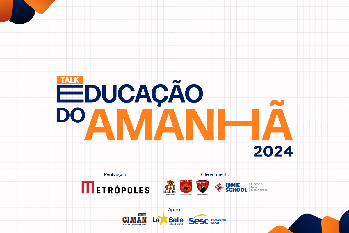 Ilustração do evento Educação do Amanhã 2024 - Metrópoles