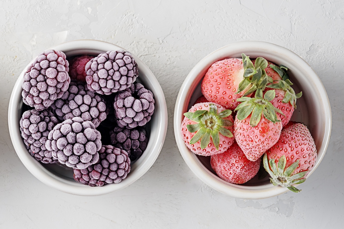 Frutas congeladas