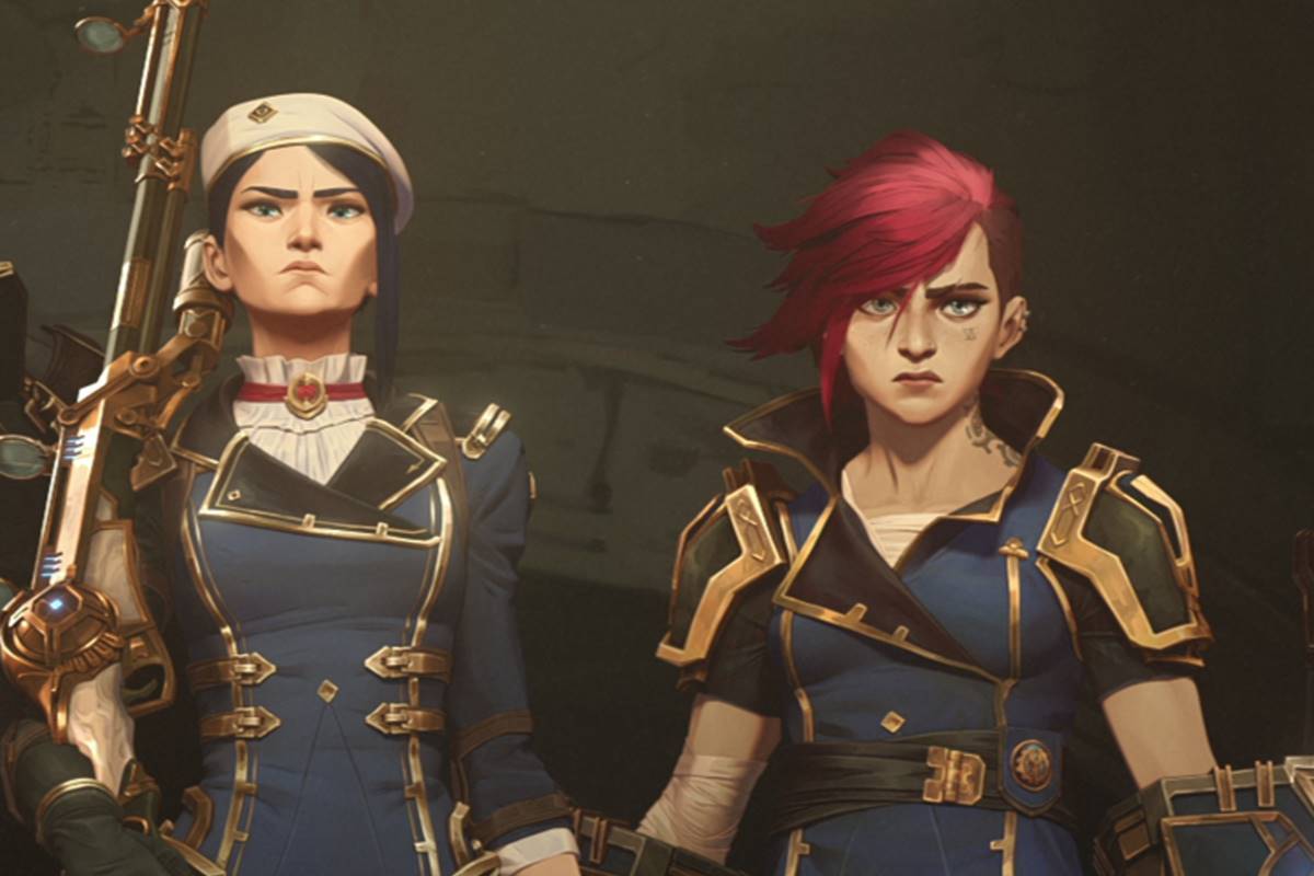 Vi e Caitlyn na segunda temporada de Arcane - Metrópoles