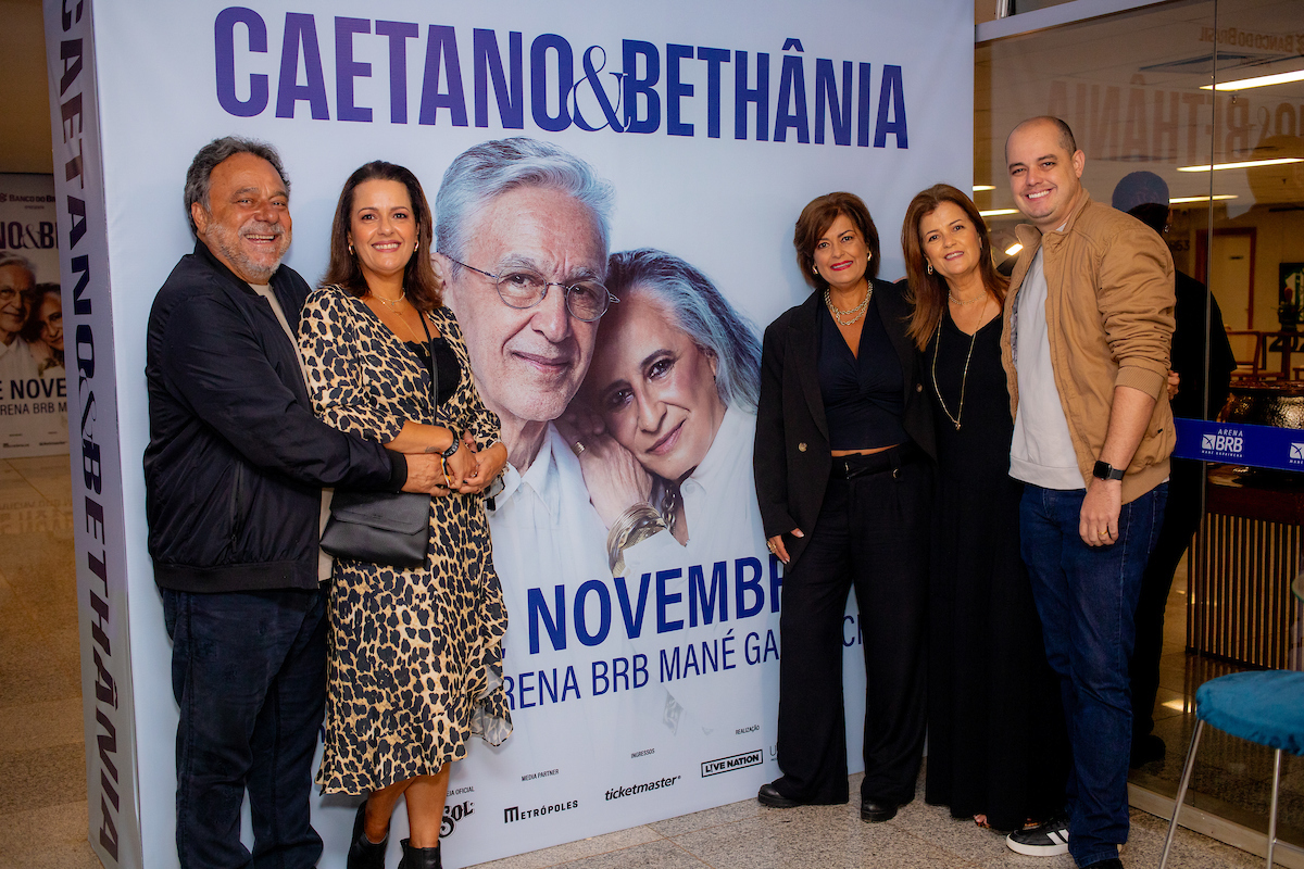 Camarote Metrópoles no show Caetano Veloso e Maria Bethânia - Metrópoles