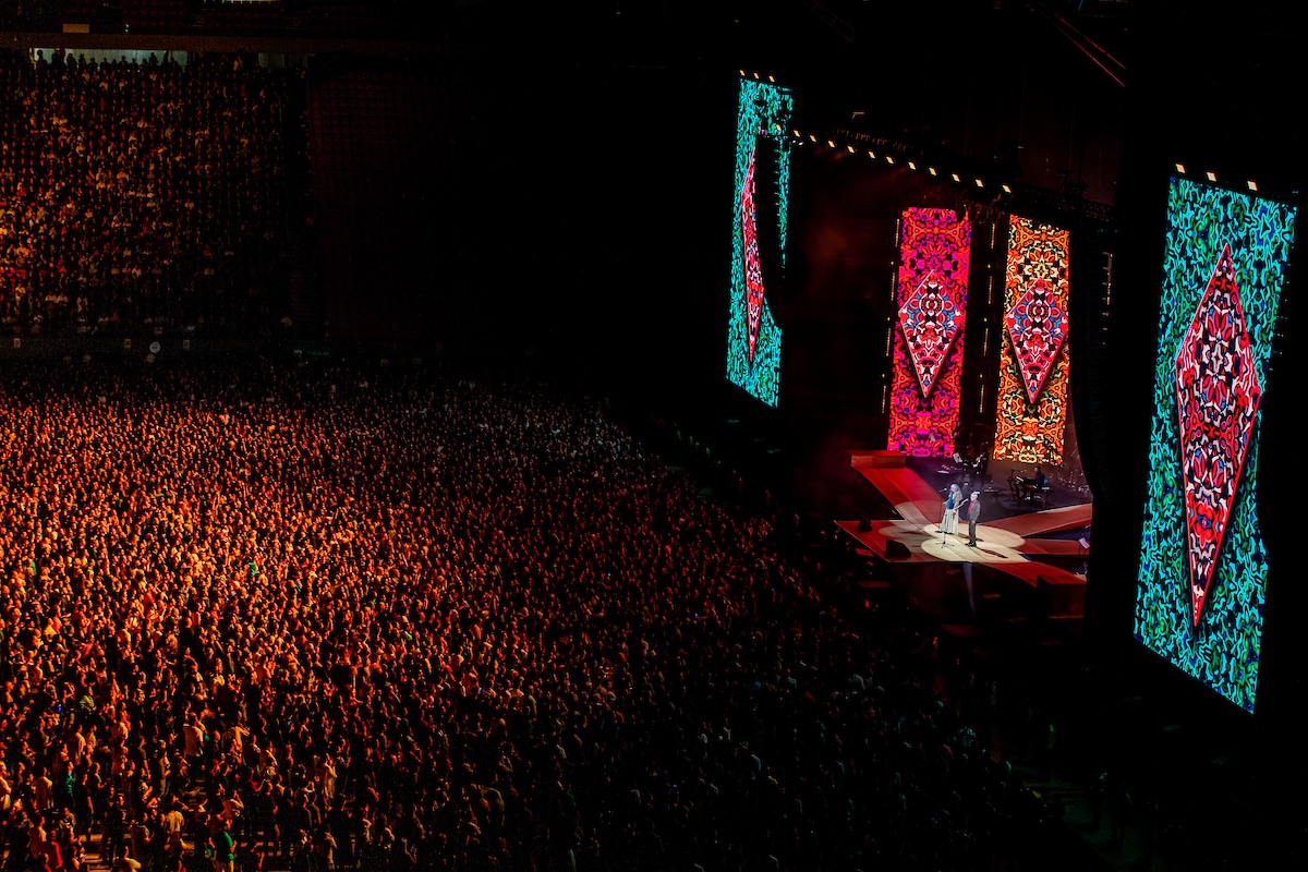 Show do Caetano e Bethânia no Arena BRB Mané Garrincha