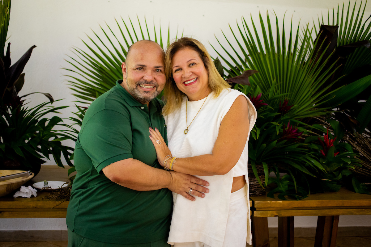 Rodrigo Resende e Karine Cavalcanti