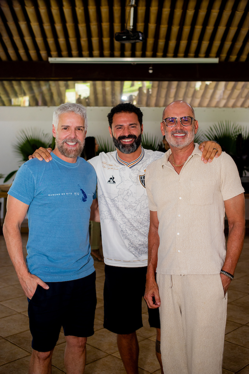 Paulo Uchôa, Bhrener Matos e Gilvan Alves