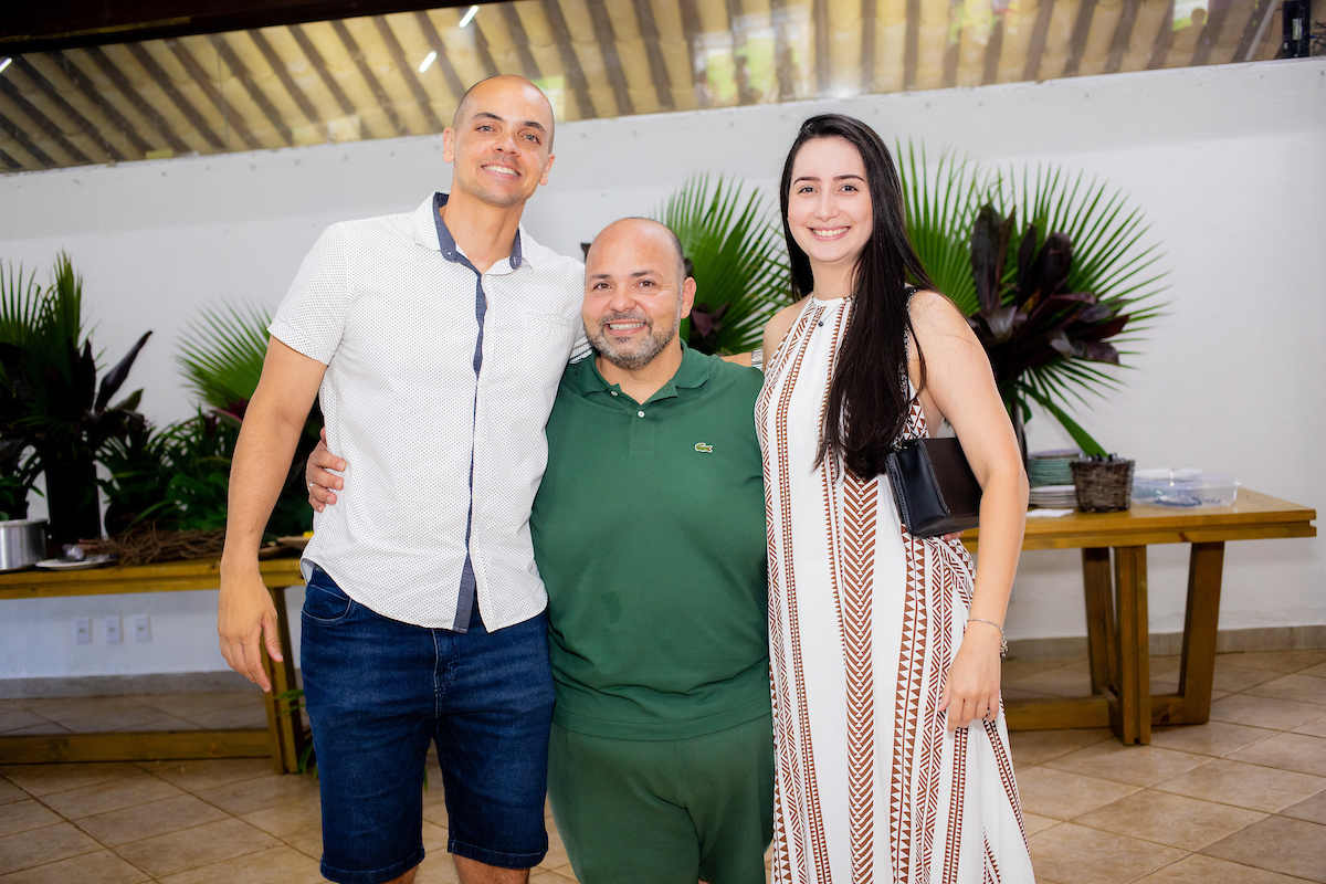 Marcelo Resende, Rodrigo Resende e Gabrielly Carvalho