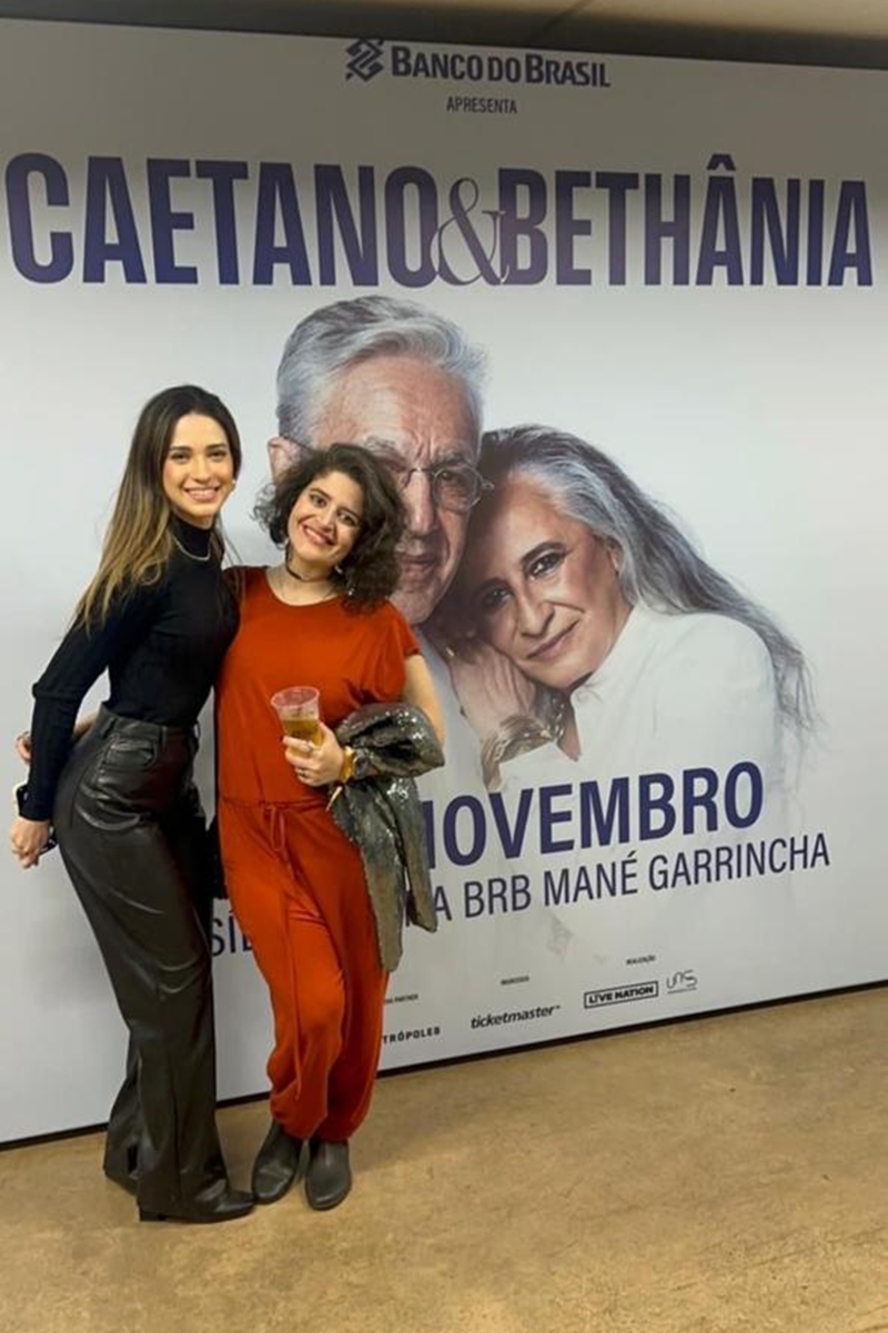 Camarote Metrópoles no show de Caetano Veloso e Maria Bethânia - Metrópoles