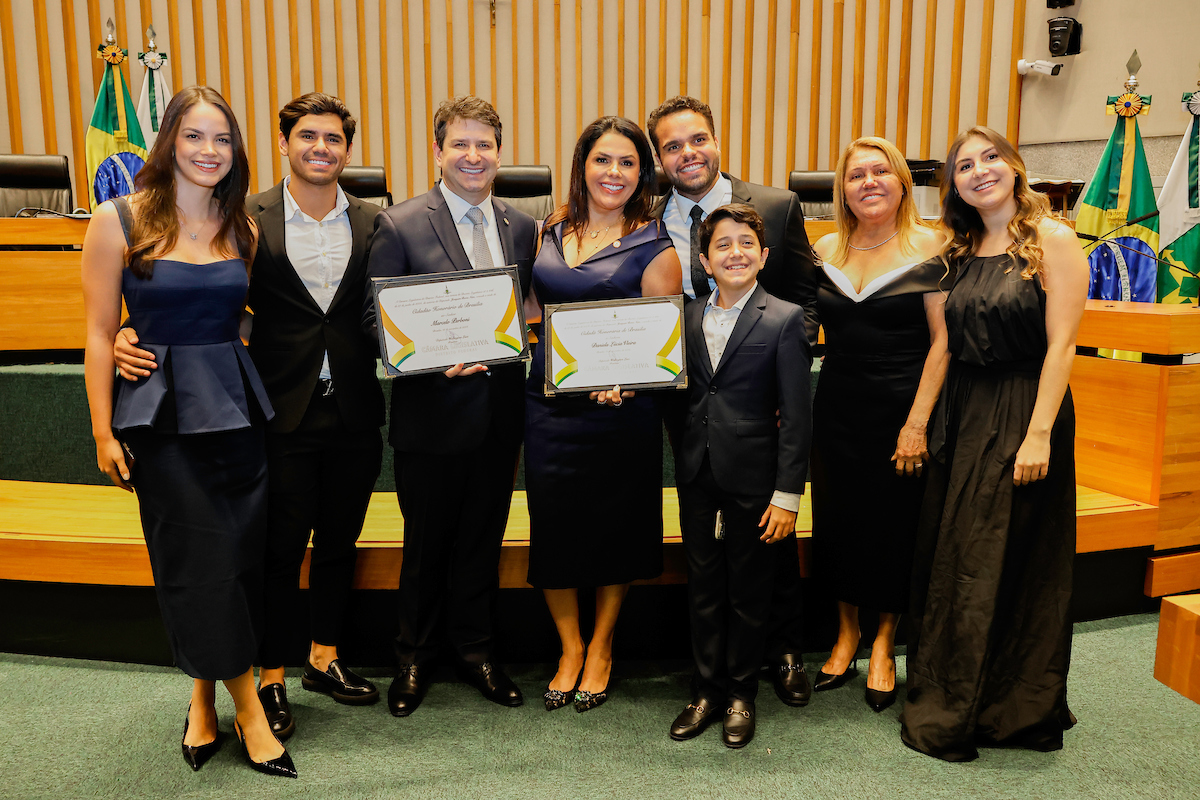 Título de Cidadão Honorário para Marcelo e Daniela Perboni - Metrópoles