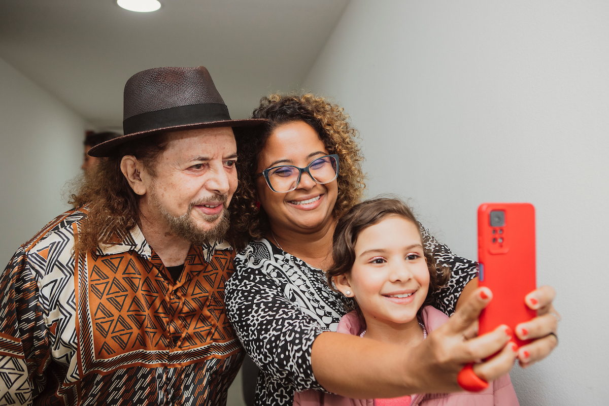 Geraldo Azevedo, Eva Azevedo e Maria Flor