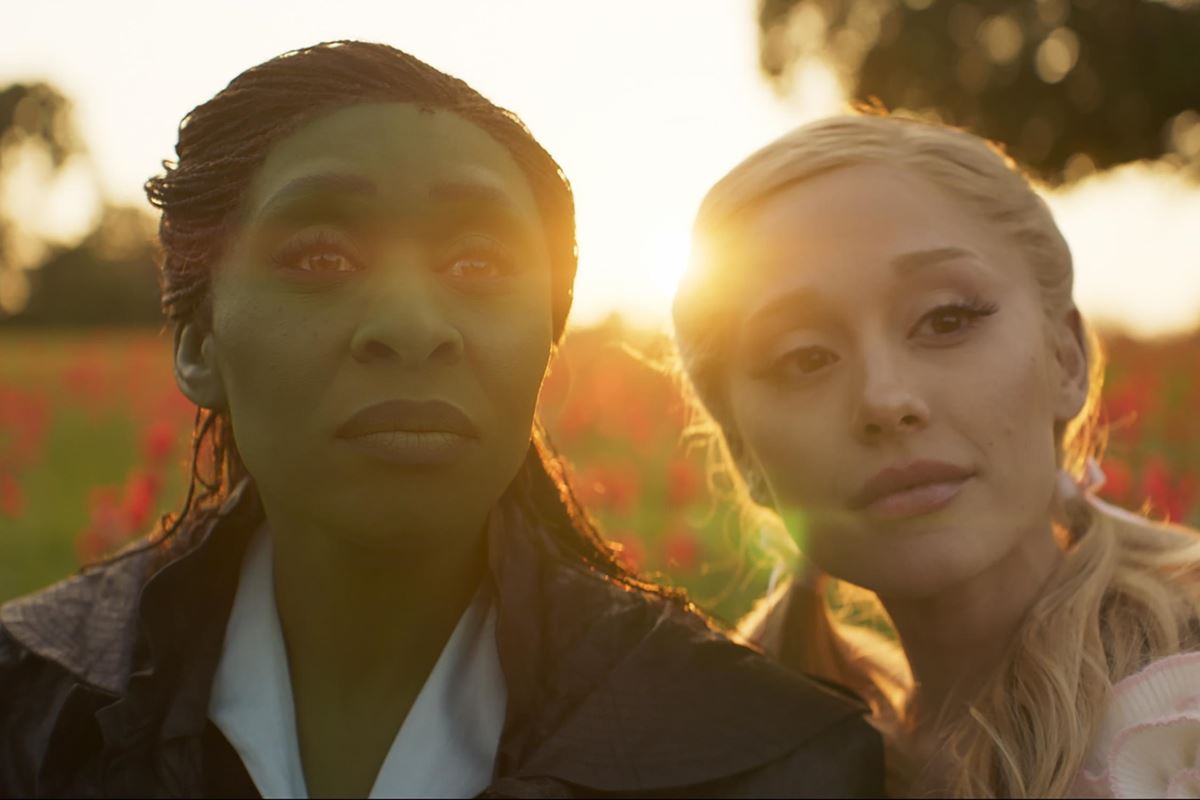 Cynthia Erivo e Ariana Grande em Wicked Parte 1