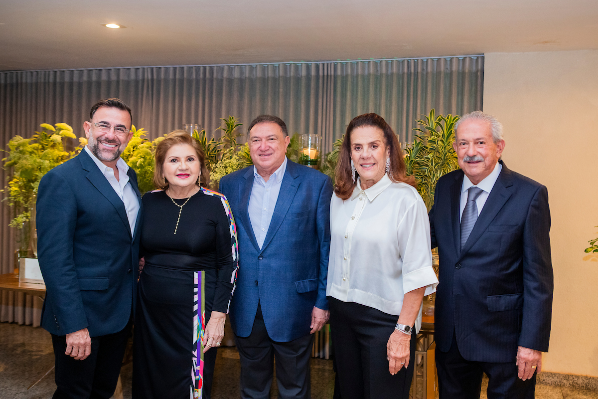 Nardim Junior, Rita Lins, deputado federal Átila Lins (PSD), Paula Jucá e Luiz Piauhylino