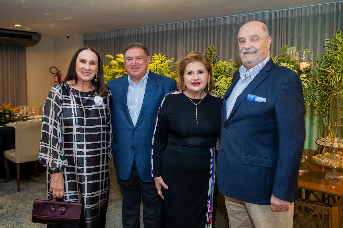 Janete e Antonio Henrique Collares, Rita e o deputado federal Átila Lins (PSD)