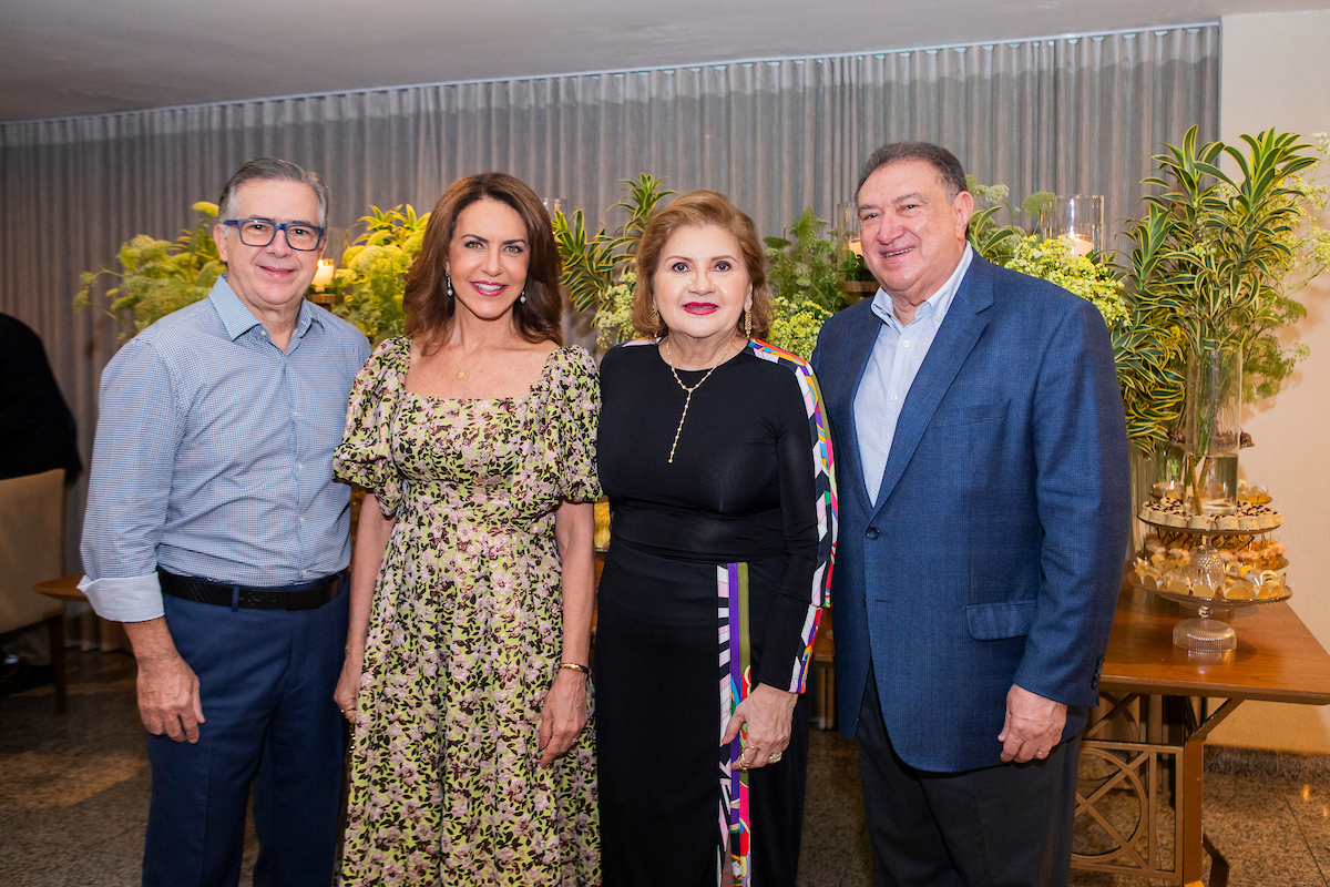 Deputado federal Joaquim Passarinho (PL) e Nadia Passarinho, Rita e Dep. Átila Lins