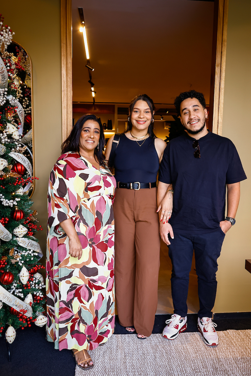 Crisitina Dantas, Bruna Rangel e Túlio Magalhães