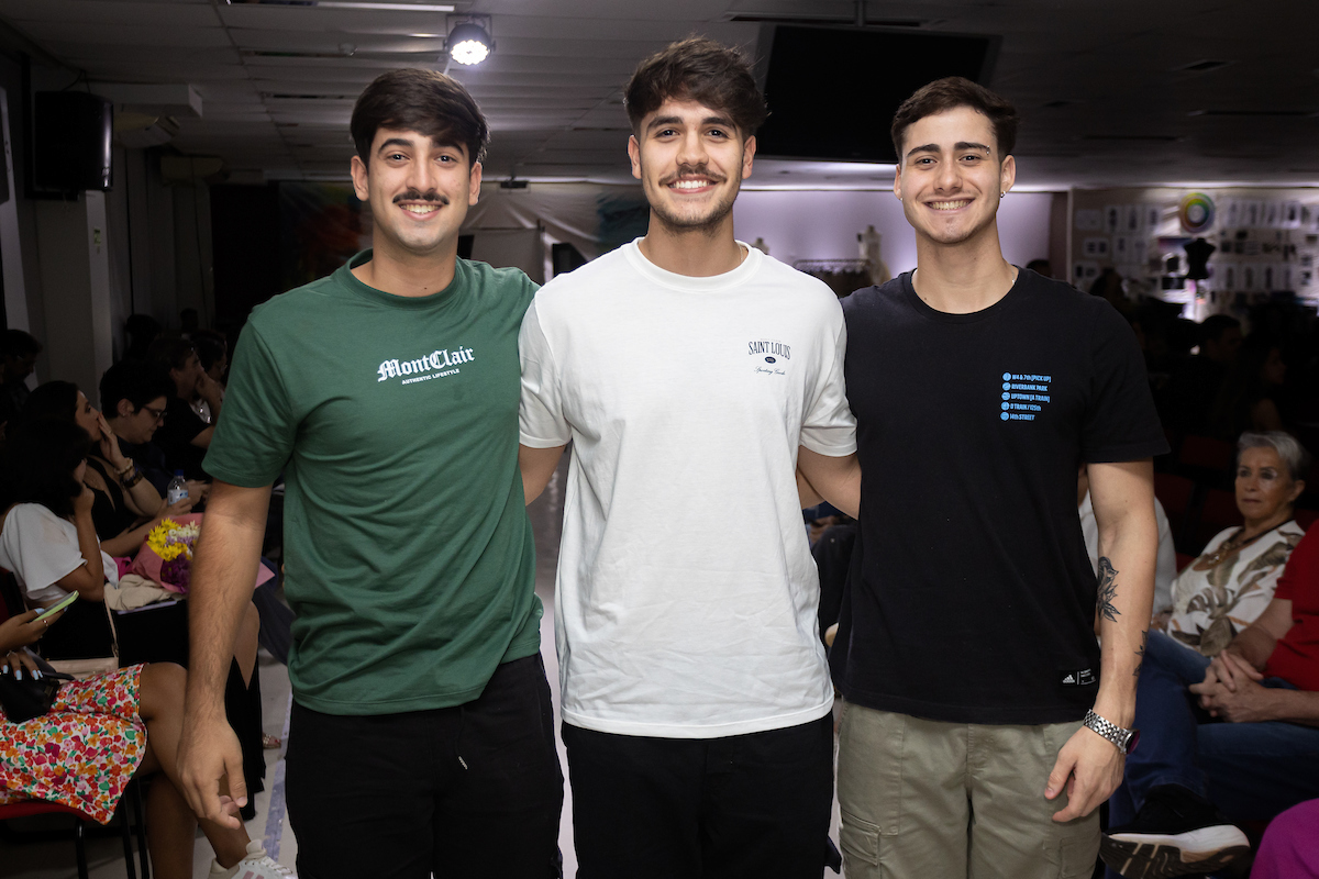 Guilherme Gregório, Gustavo Medeiros e Guilherme Soato