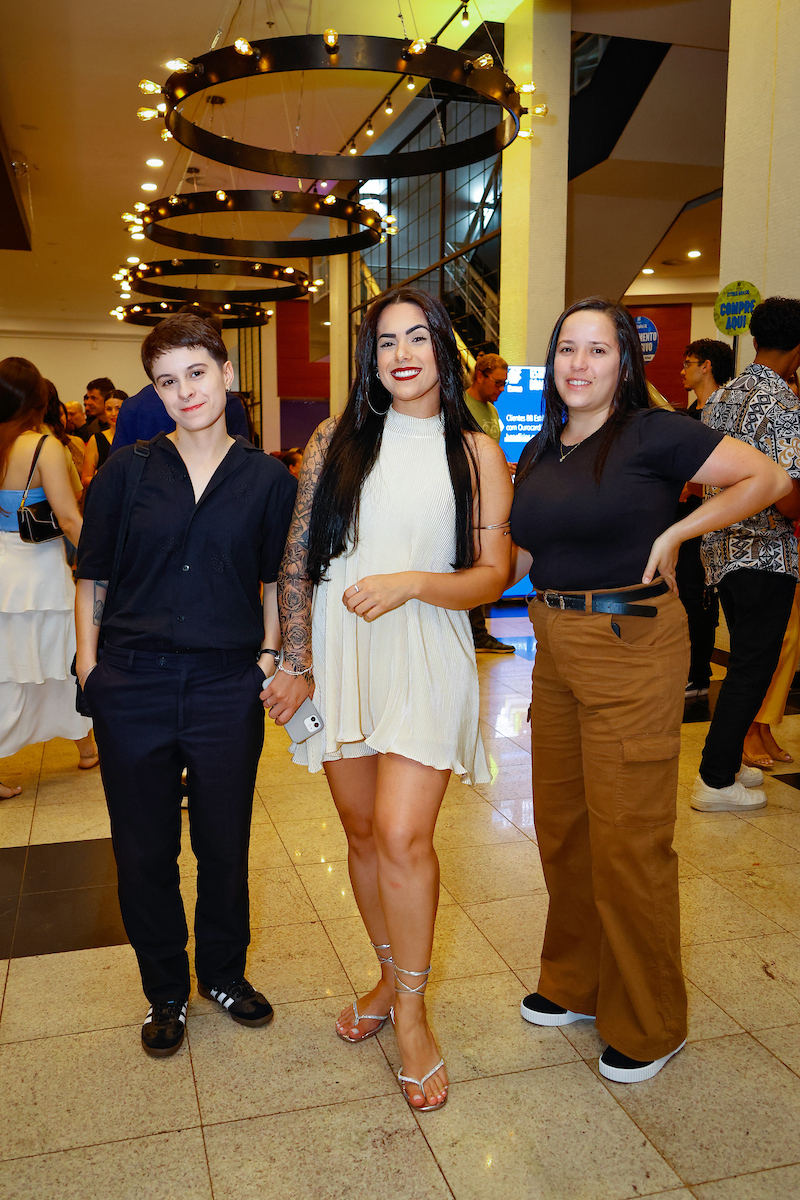 Vitória Gomes, Rayane Medeiros e Thais Brito