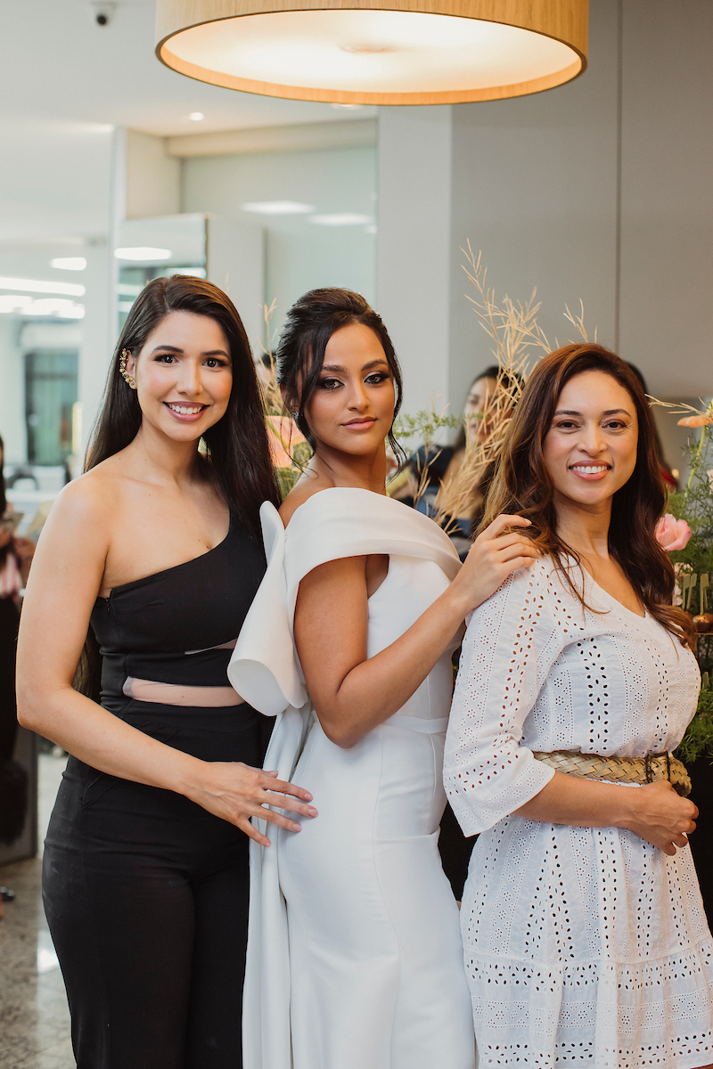 Noemi Almeida, Sarah Fonseca e Marcia Soares