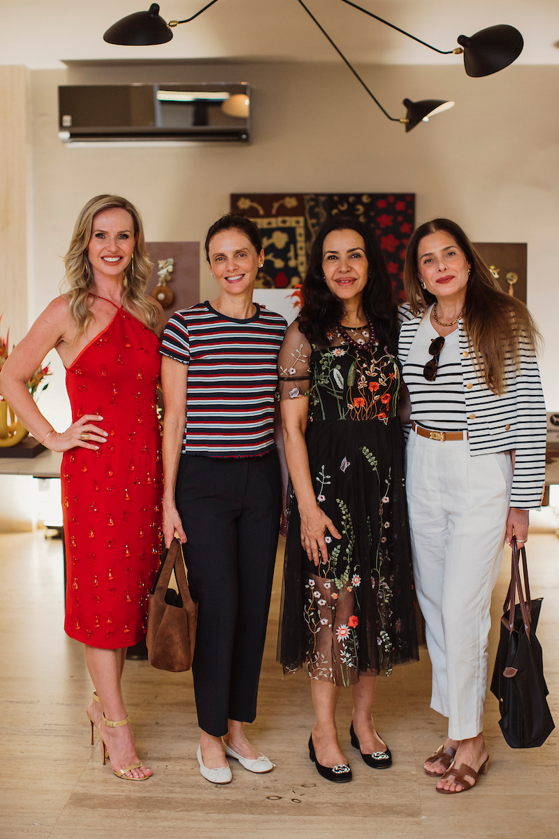 Cristiane Pimenta da Veiga, Marina Slaviero, Claudia Meireles e Claudia Weyne