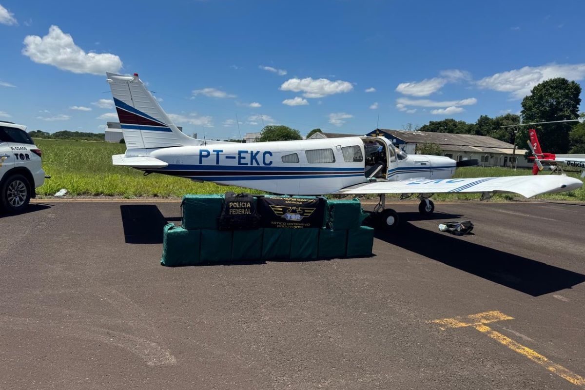 MPF recorre de absolvição de piloto preso com 400 kg de cocaína