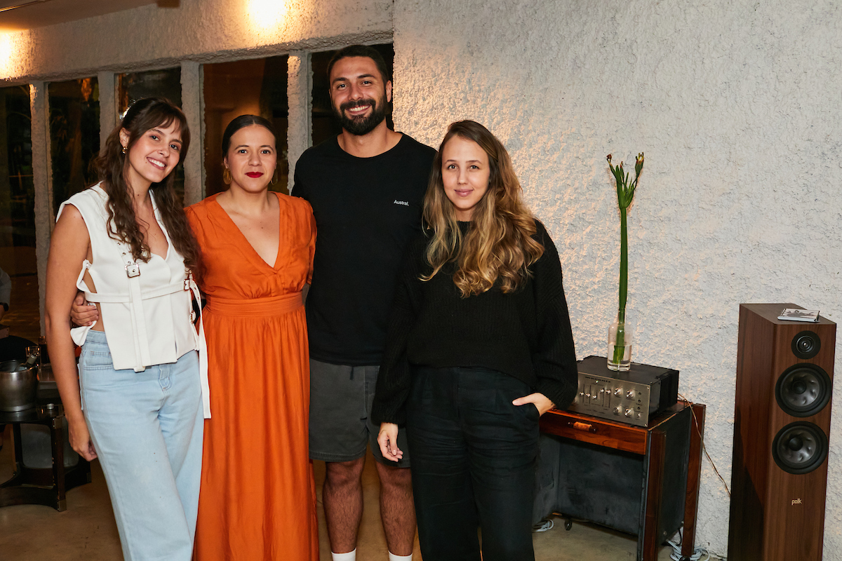 Giovana Madureira, Camila Maurício, Pedro Naegele e Marina Braz