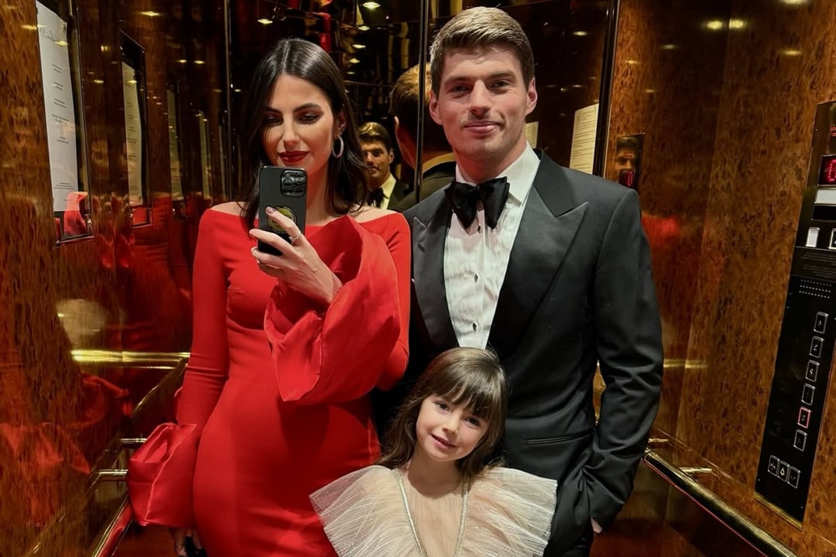 Kelly Piquet, Max Verstappen e a Penelope Piquet