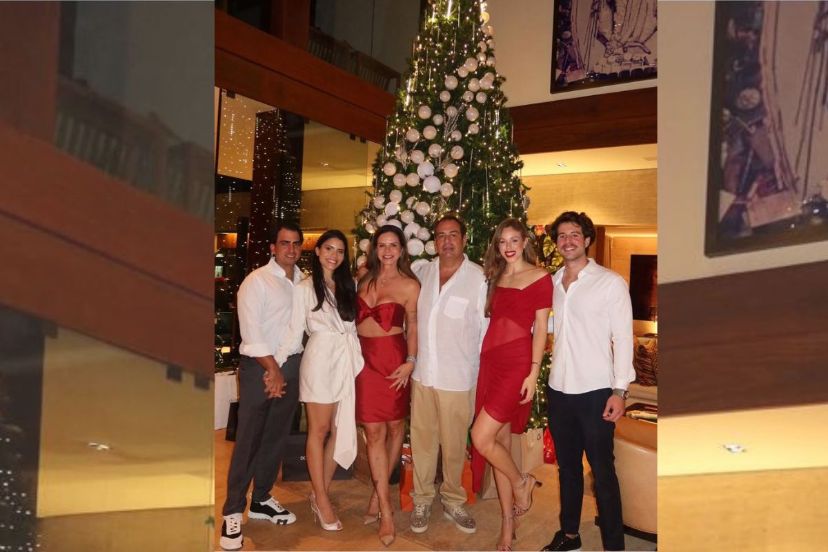 Claudia Salomão celebra o Natal em festa sofisticada