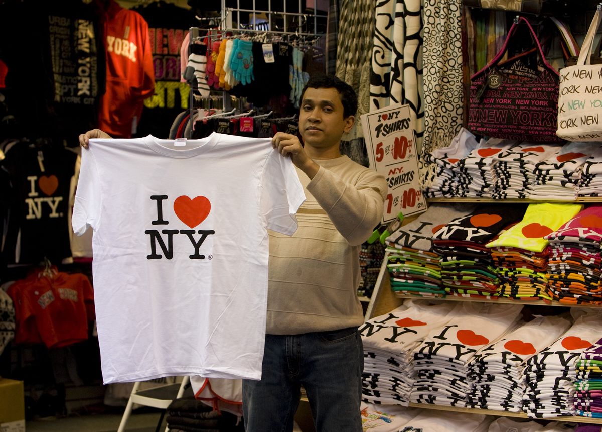 Camiseta com logotipo I love New York - Metrópoles