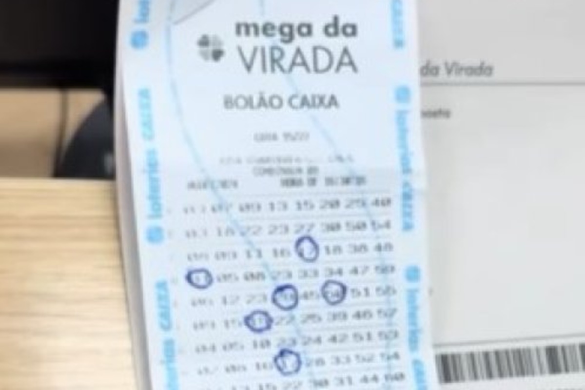 Mulher acha que venceu Mega da Virada, mas conferiu apostas diferentes