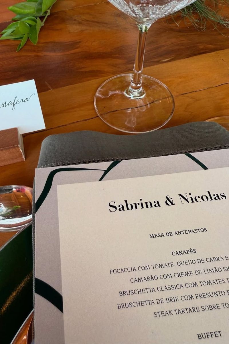 casamento de Sabrina Sato e Nicolas Prattes