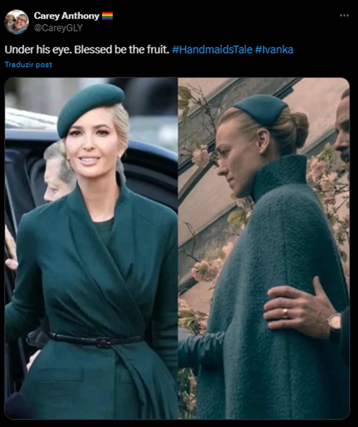 ivanka trump donald trump posse looks audrey hepburn moda - metrópoles