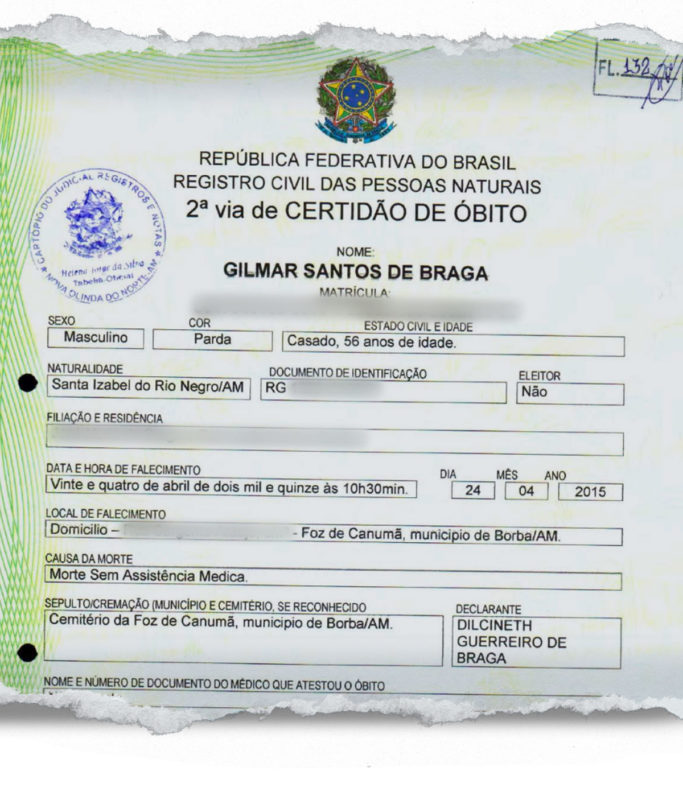 Certidão de óbito lavrada em cartório atestava morte de militar do Exército, mas ele segue vivo