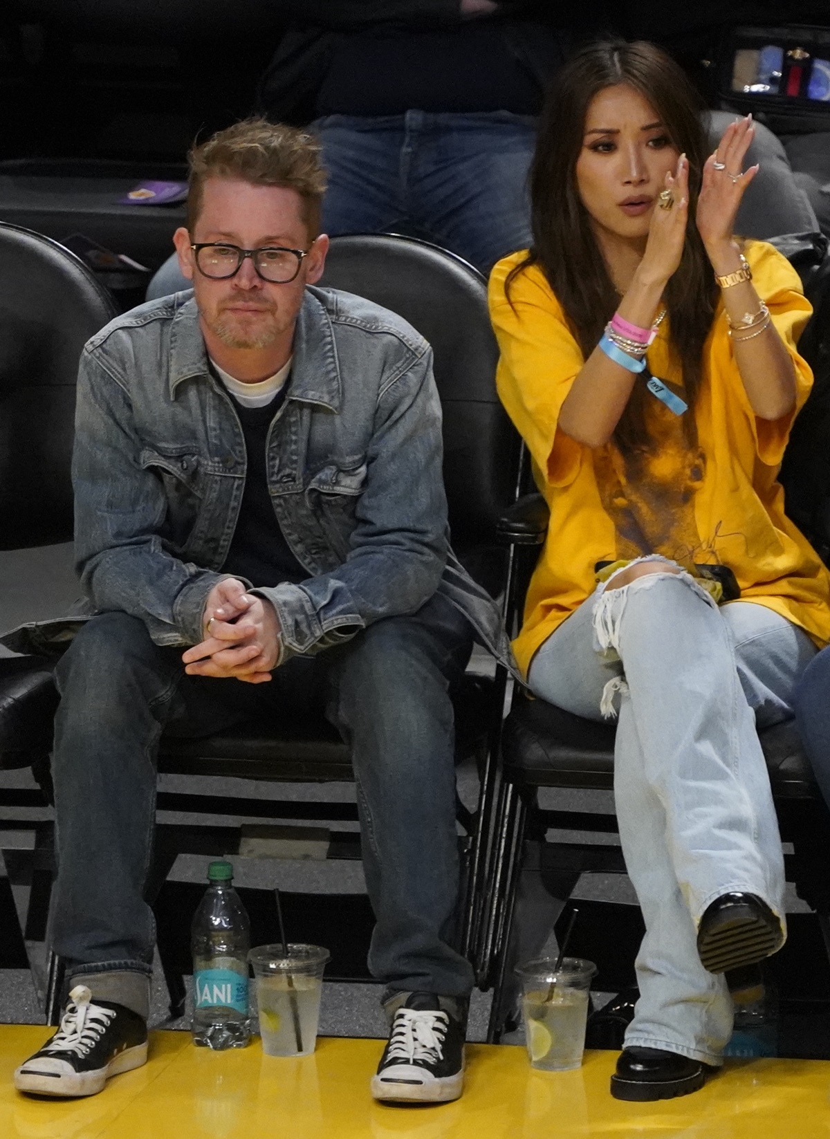 Macaulay Culkin e Brenda Song casal fashionista moda estilo - Metrópoles