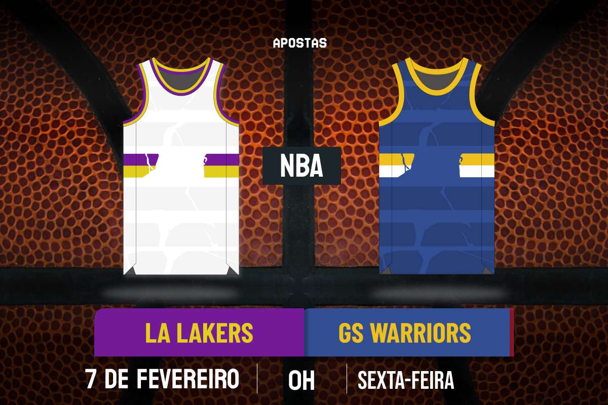 Palpite Los Angeles Lakers x Golden State Warriors - NBA - 07/02/2025