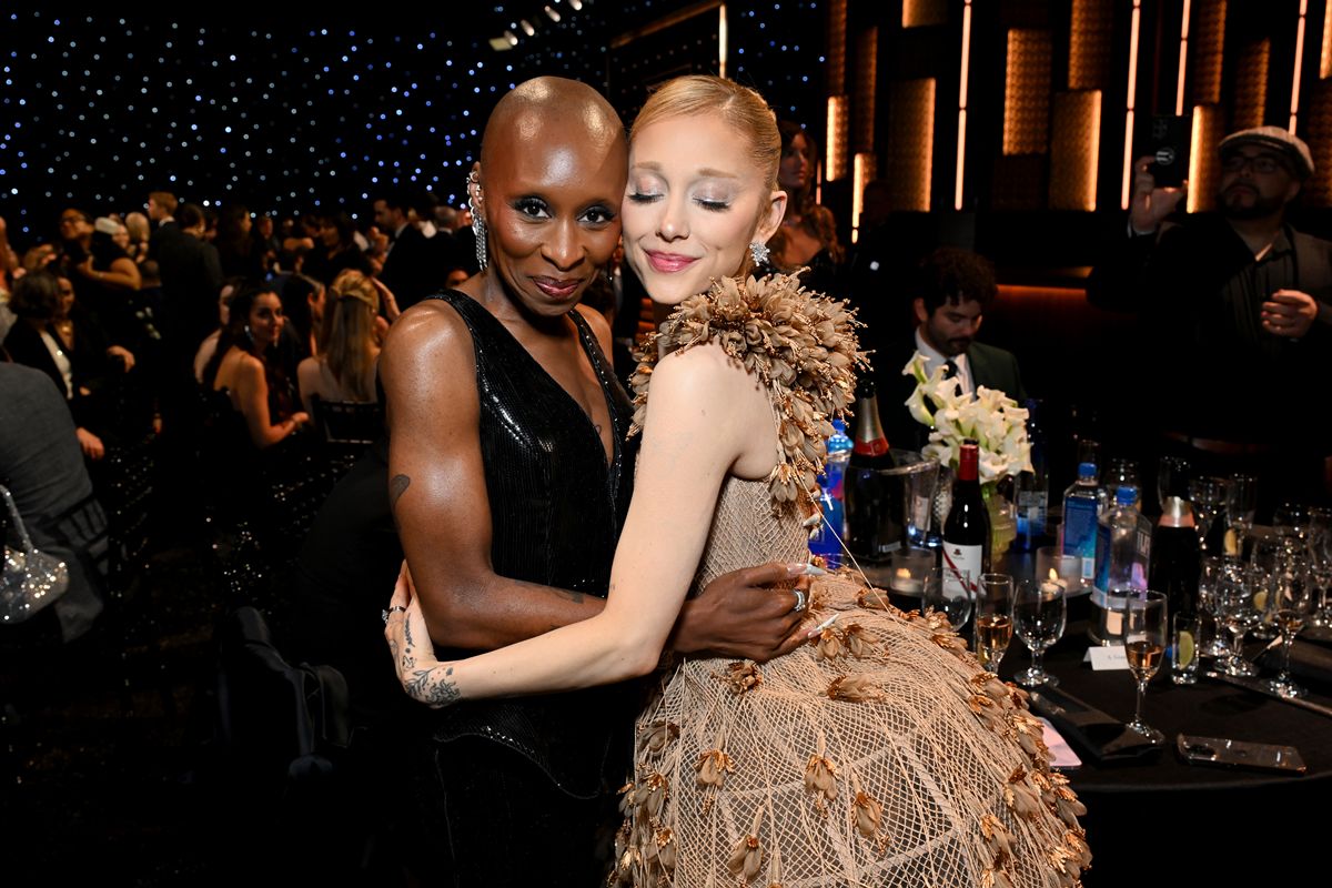 Cynthia Erivo e Ariana Grande no Critics' Choice Awards 2025 - Metrópoles