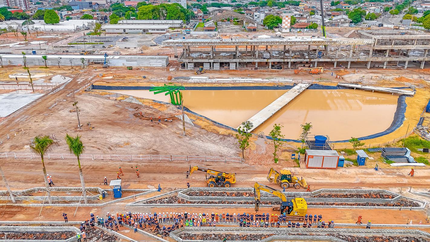 Greve de operários da construção civil em Belém ameaça obras da COP30