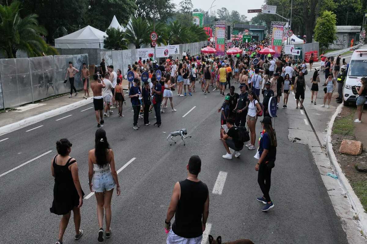 Smart dog: cão-robô da GCM vai vigiar megablocos do Carnaval de SP