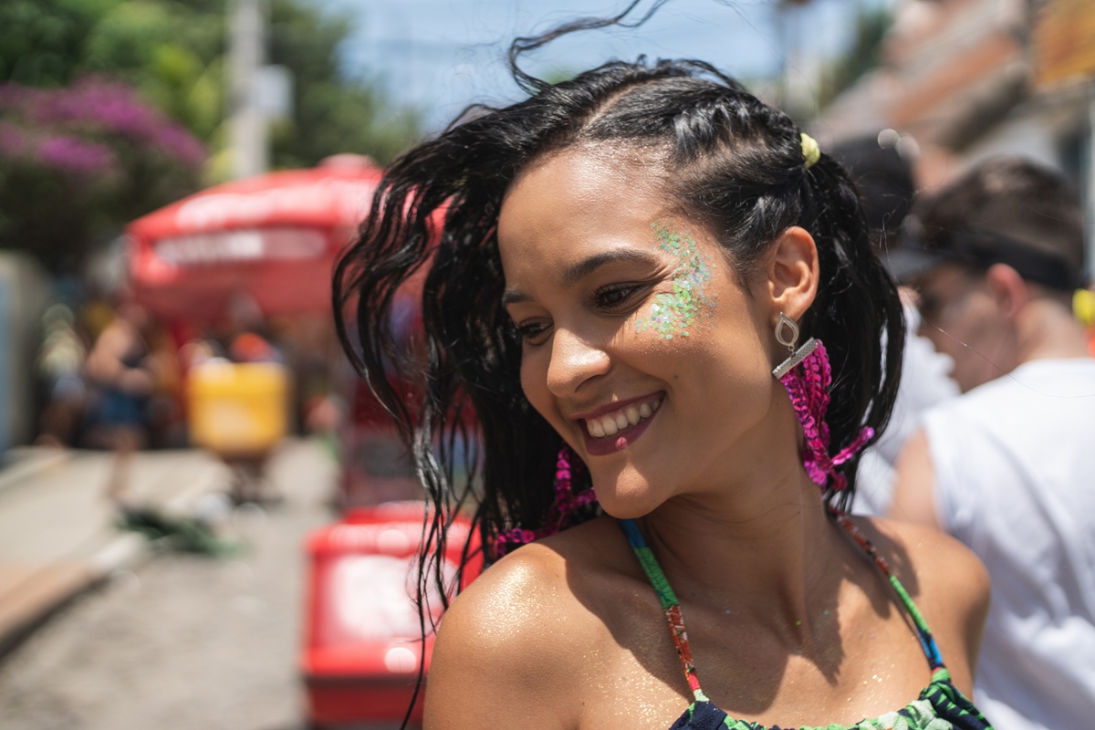 Maquiagem de Carnaval bloquinho - Metrópoles