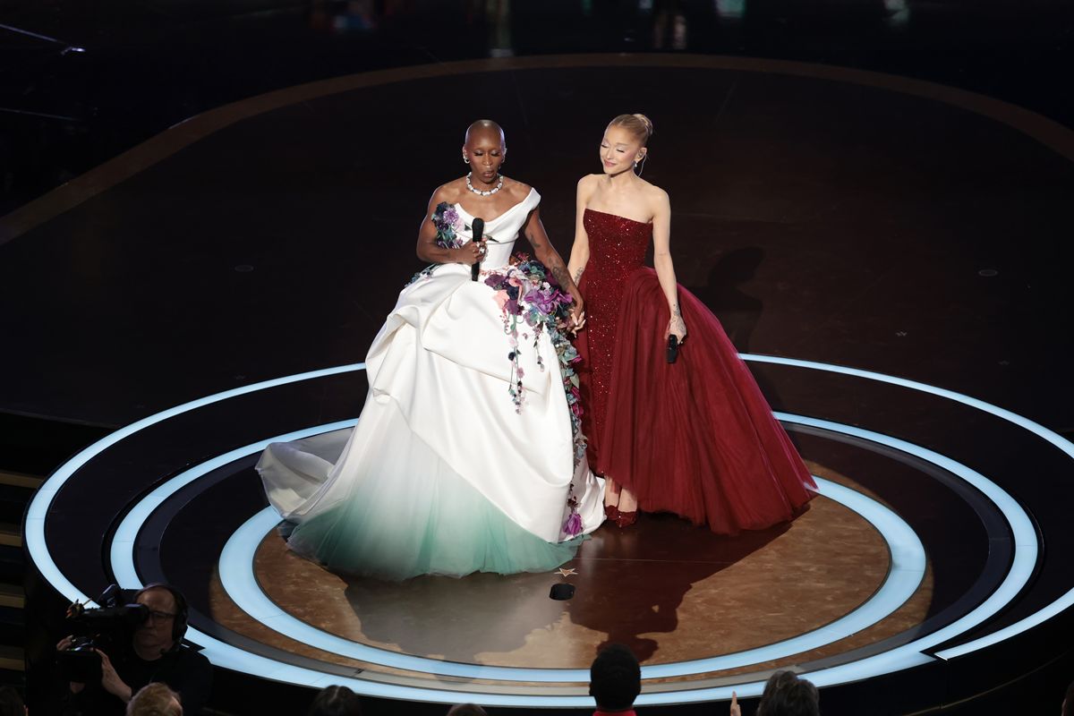 Cynthia Erivo e Ariana Grande no Oscar 2025 - Metrópoles