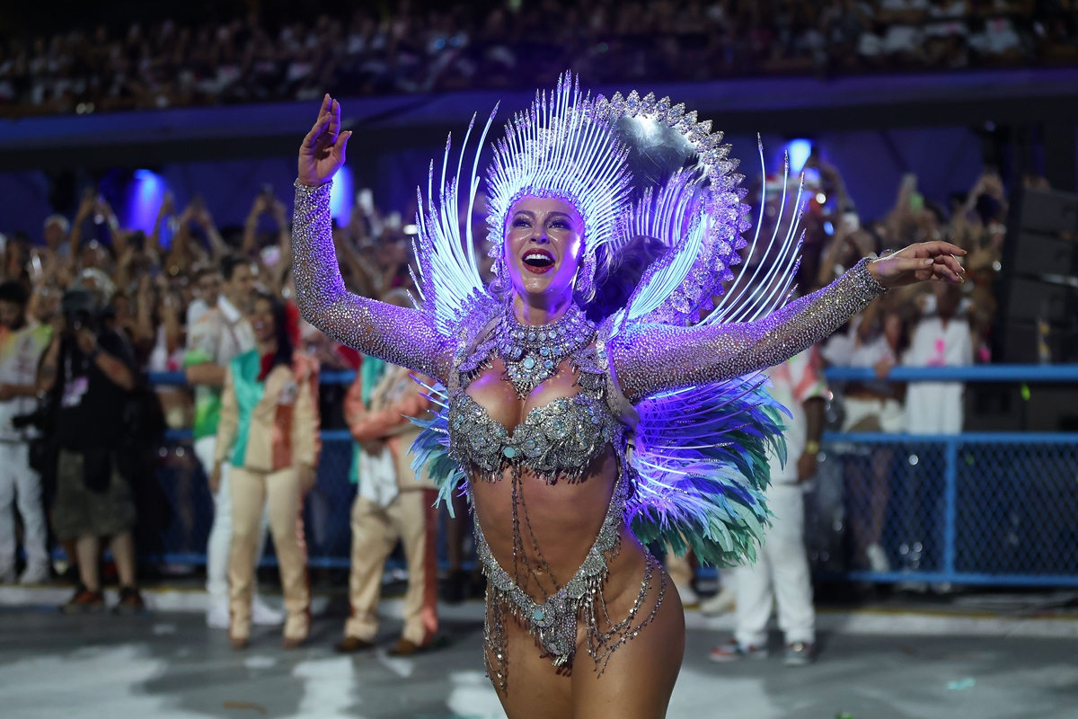 carnaval 2025 sapupcaí rainhas de bateria - metrópoles