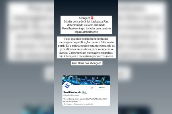 Imagem colorida de uma publicação feita pela deputada Paula Belmonte nas redes sociais - Metrópoles