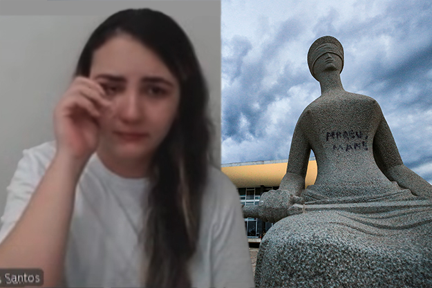 STF: Fux vota para reduzir pena de mulher do “perdeu, mané”