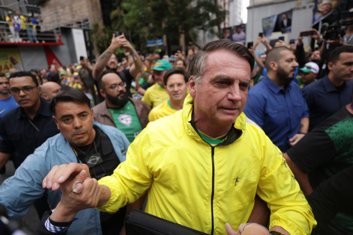 Apoiadores e poli%CC%81ticos de Jair Bolsonaro participaram do ato na Avenida Paulista em Sa%CC%83o Paulo pedindo a anistia dos presos pelos ataques ao Tre%CC%82s Poderes no dia 8 de janeiro Metro%CC%81poles 62